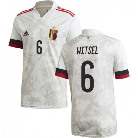 Billiga Fotbollströjor Belgien Witsel 6 Borta tröja EM 2020 Kortärmad